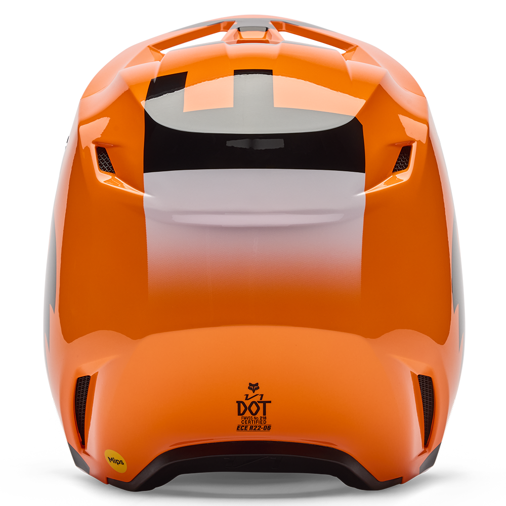 Fox V1 Shield Helmet - (Flo Orange)