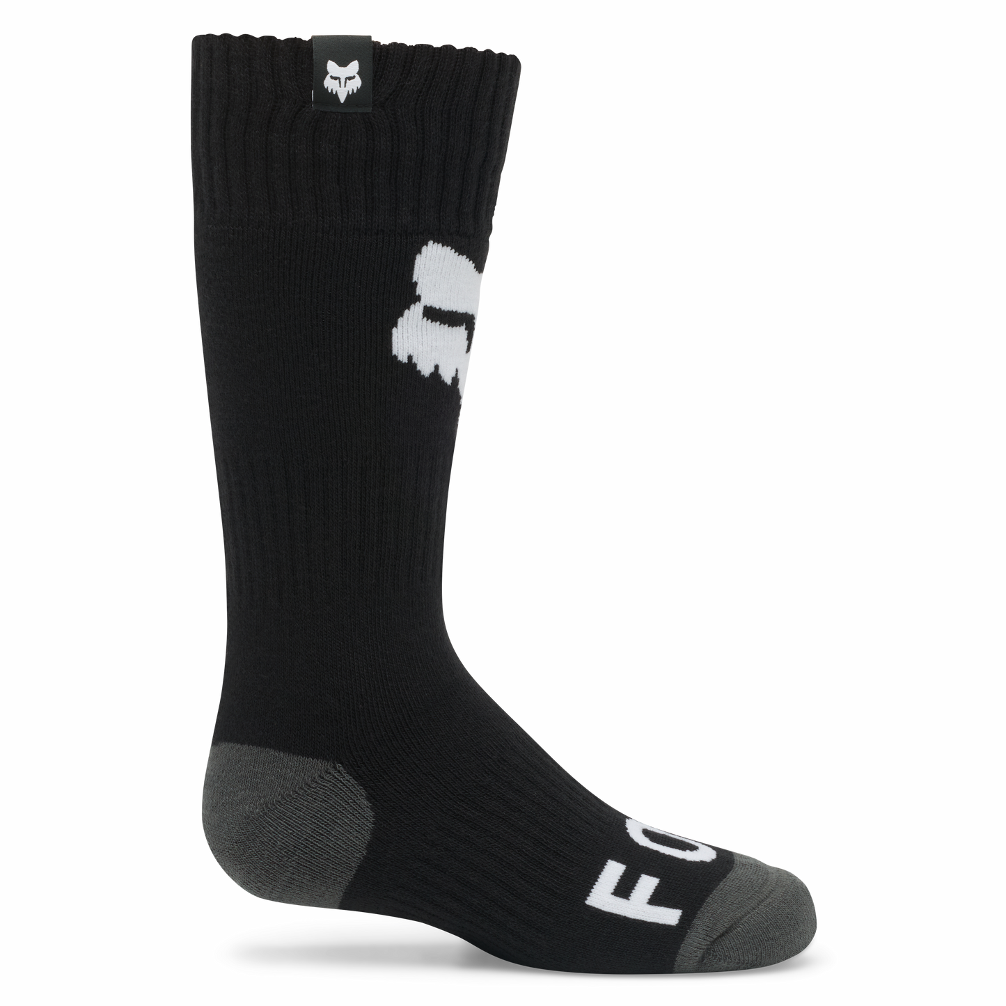 Fox 180 Youth Elevated Core Socks (Black)