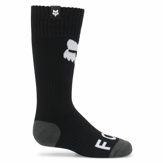 Fox 180 Youth Elevated Core Socks (Black)