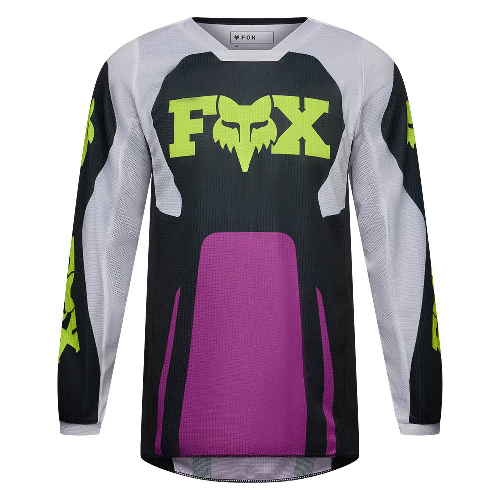 Fox Youth 180 Raid Jersey (Purple Lava)