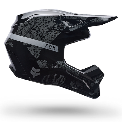 Fox V1 BNKR Helmet - (Black Camo)