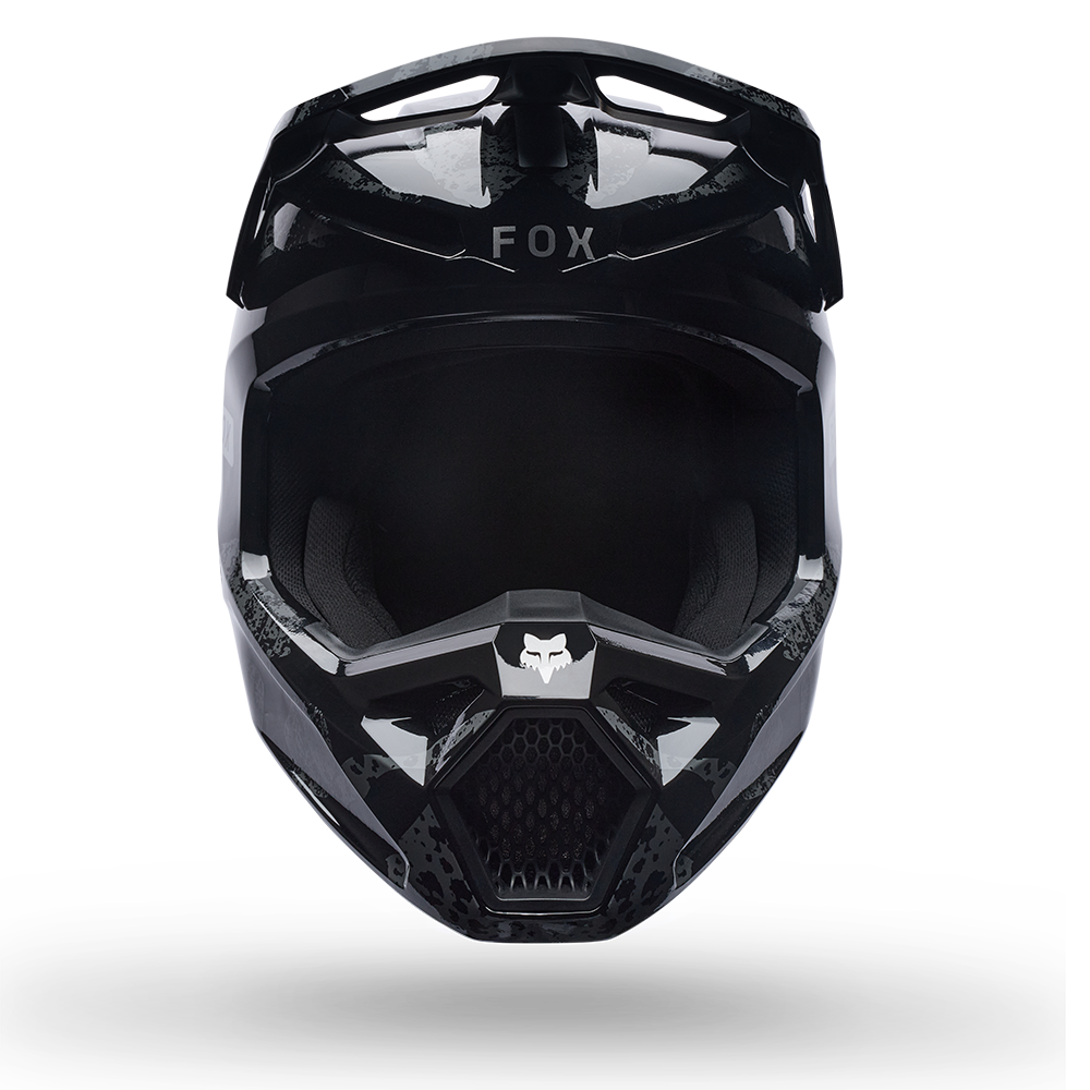 Fox V1 BNKR Helmet - (Black Camo)
