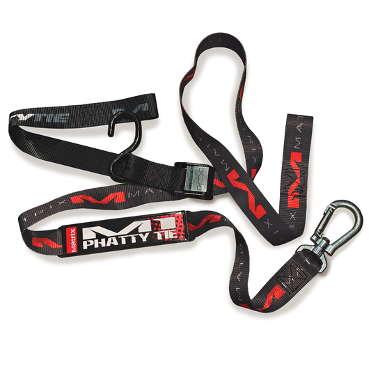 Matrix Concepts M1-301 1.5" Phatty Tie-Down - Set of 2 (Black)