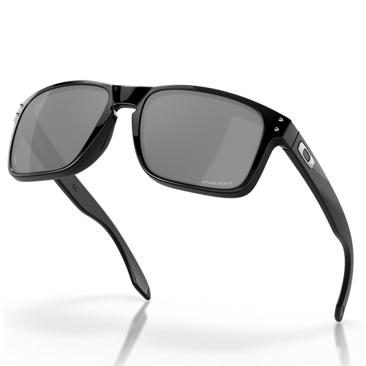 Oakley Holbrook Sunglasses - Prizm Grey Lenses - Non Polarised (Gloss Black Frame)