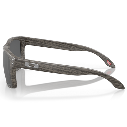 Oakley Holbrook Sunglasses - Prizm Black Polarized Lenses (Woodgrain Frame)