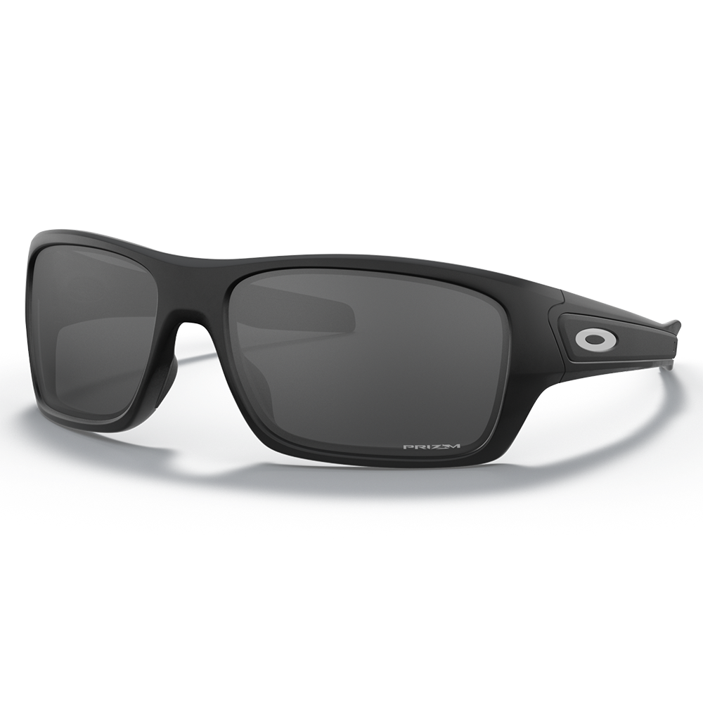 Oakley Turbine Sunglasses - Prizm Black NON Polarized Lenses (Matte Black Frame)