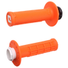 ODI  Micro-X V2 Half Waffle Grips (Orange)