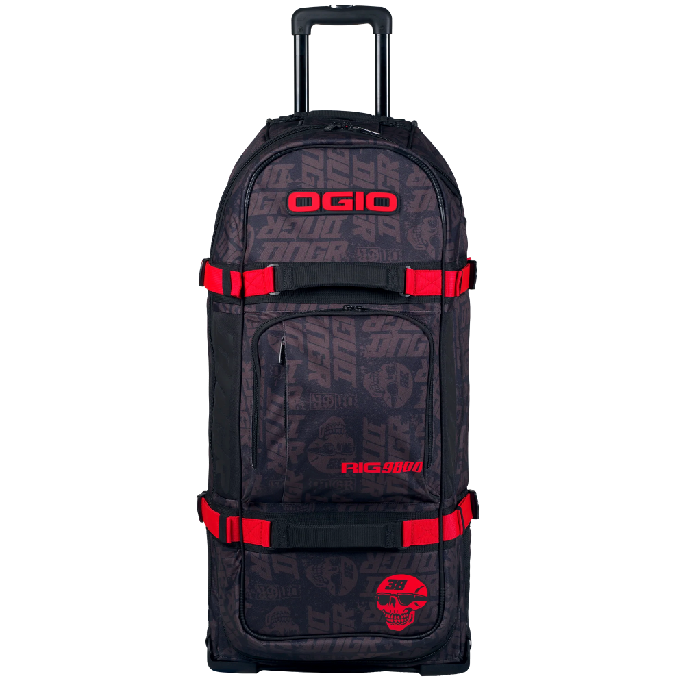 OGIO Rig 9800 DNGR Roller Gearbag (Flat Black)