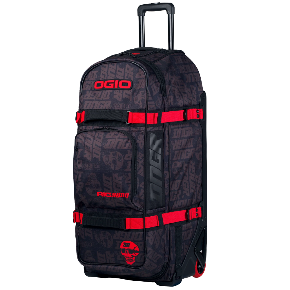 OGIO Rig 9800 DNGR Roller Gearbag (Flat Black)