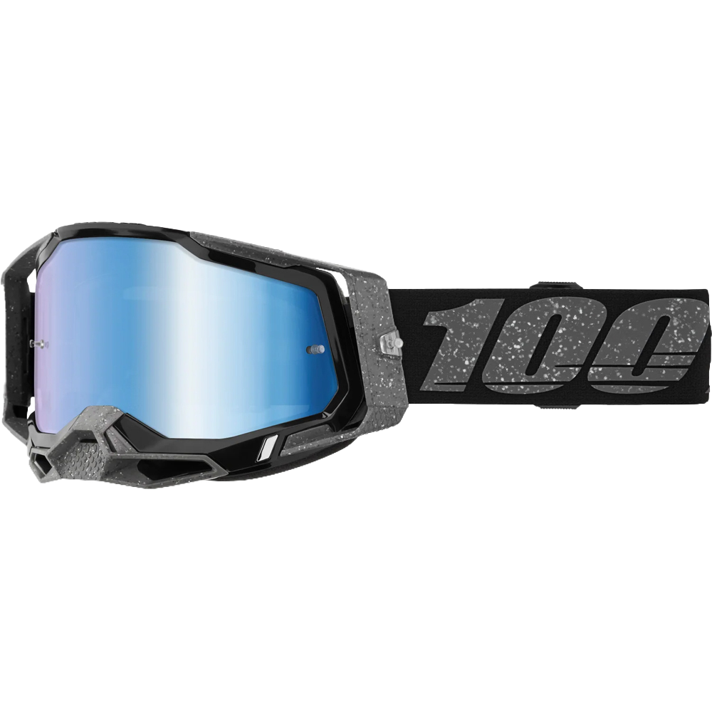 100% Racecraft 2 Goggles - Kos (Mirror Blue Lens)