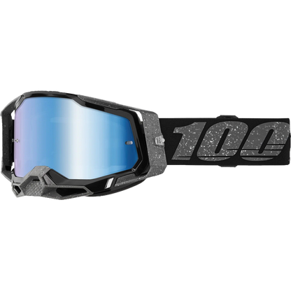 100% Racecraft 2 Goggles - Kos (Mirror Blue Lens)