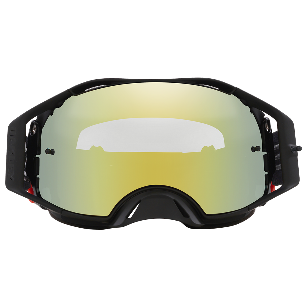Oakley Airbrake Jeffrey Herlings Signature Goggles - 24K Iridium Lens (Black)