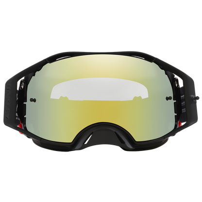 Oakley Airbrake Jeffrey Herlings Signature Goggles - 24K Iridium Lens (Black)