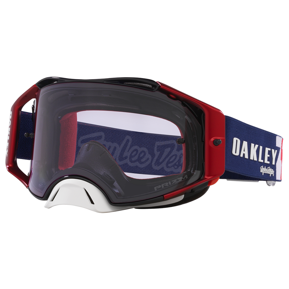 Oakley Airbrake Troy Lee Designs Goggles - Prizm MX Low Light Lens (Red White Blue Stars)