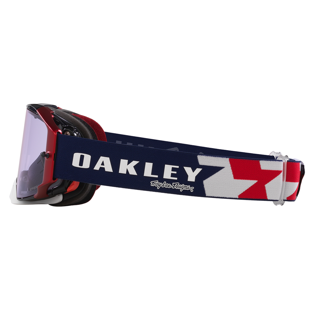 Oakley Airbrake Troy Lee Designs Goggles - Prizm MX Low Light Lens (Red White Blue Stars)