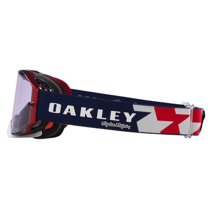 Oakley Airbrake Troy Lee Designs Goggles - Prizm MX Low Light Lens (Red White Blue Stars)
