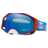 Oakley Airbrake Troy Lee Designs Goggles - Black Ice Iridium Lens (Speed Stars)