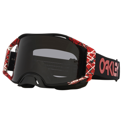 Oakley Airbrake Red Eddie Goggles - Dark Grey Lens