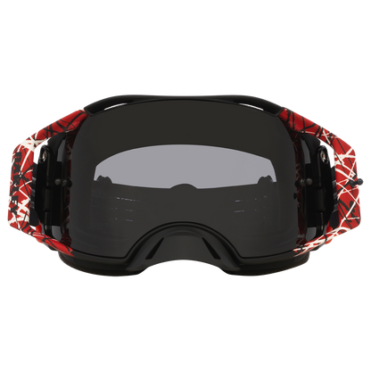 Oakley Airbrake Red Eddie Goggles - Dark Grey Lens