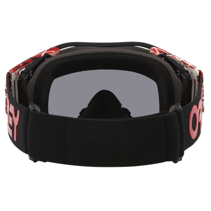 Oakley Airbrake Red Eddie Goggles - Dark Grey Lens