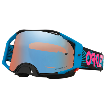 Oakley Airbrake Blue Wired Goggles - Prizm MX Sapphire Iridium Lens
