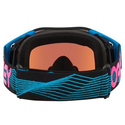 Oakley Airbrake Blue Wired Goggles - Prizm MX Sapphire Iridium Lens