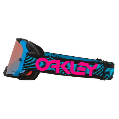 Oakley Airbrake Blue Wired Goggles - Prizm MX Sapphire Iridium Lens
