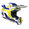 Airoh Twist 3 Dynasty Helmet (Blue Yellow Gloss)