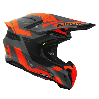 Airoh Twist 3 Dynasty Helmet (Orange Matt)