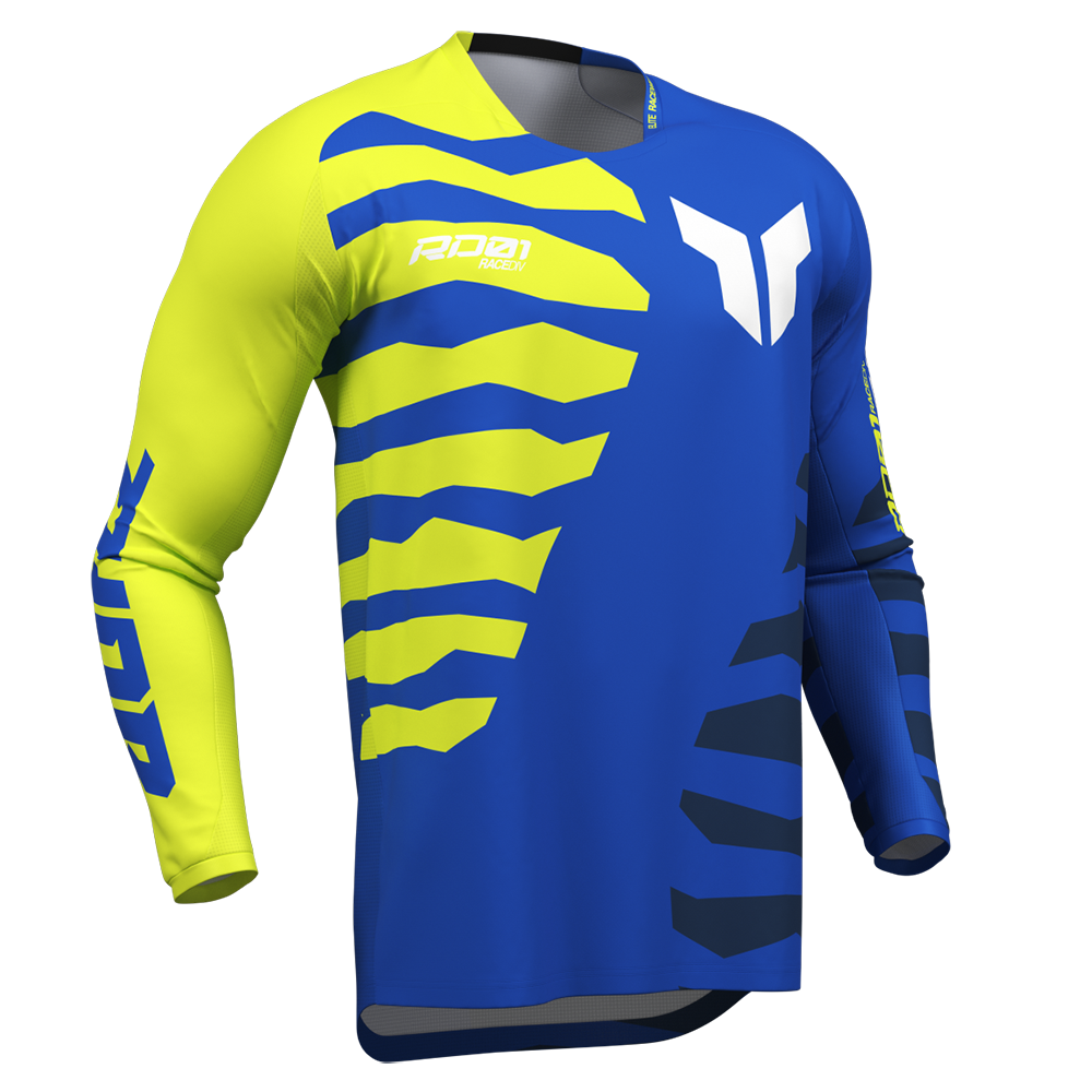 Thor Launchmode Shredder Jersey (Royal Blue Acid)