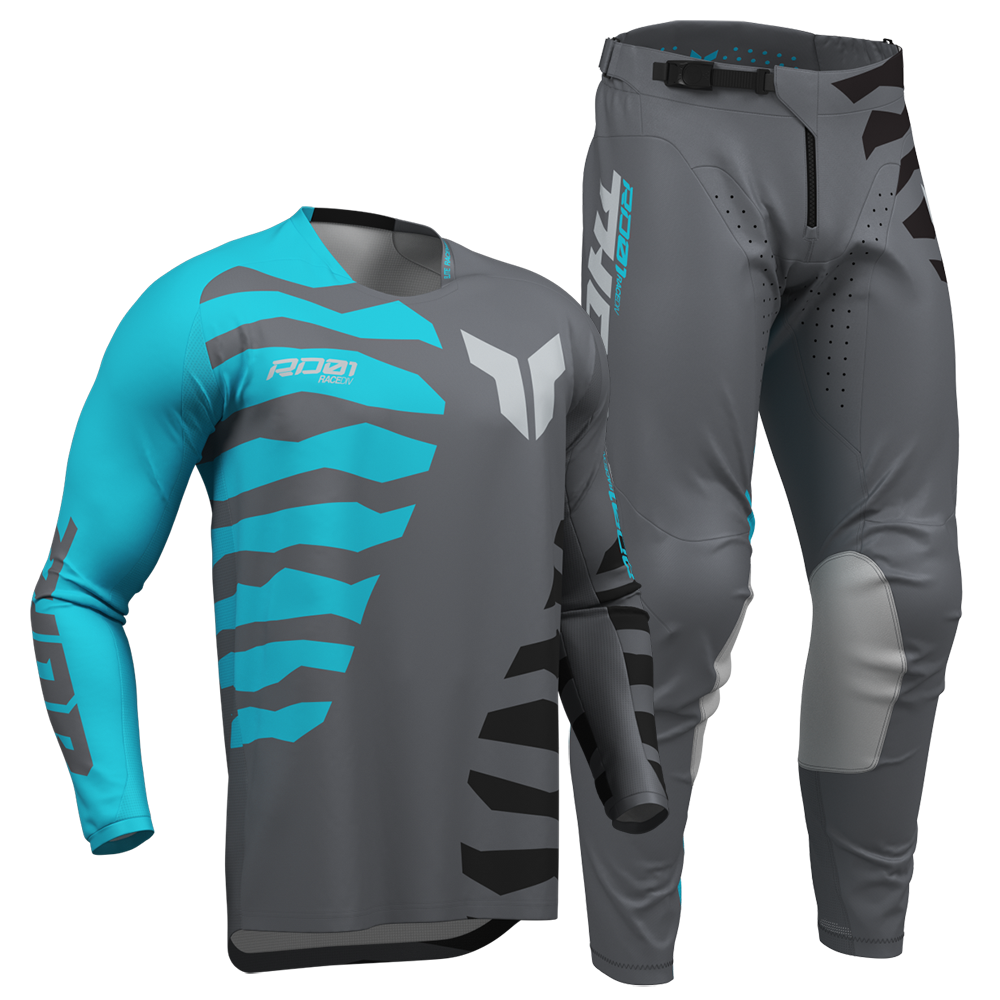 Thor Launchmode Shredder Gear Combo (Charcoal Aqua)