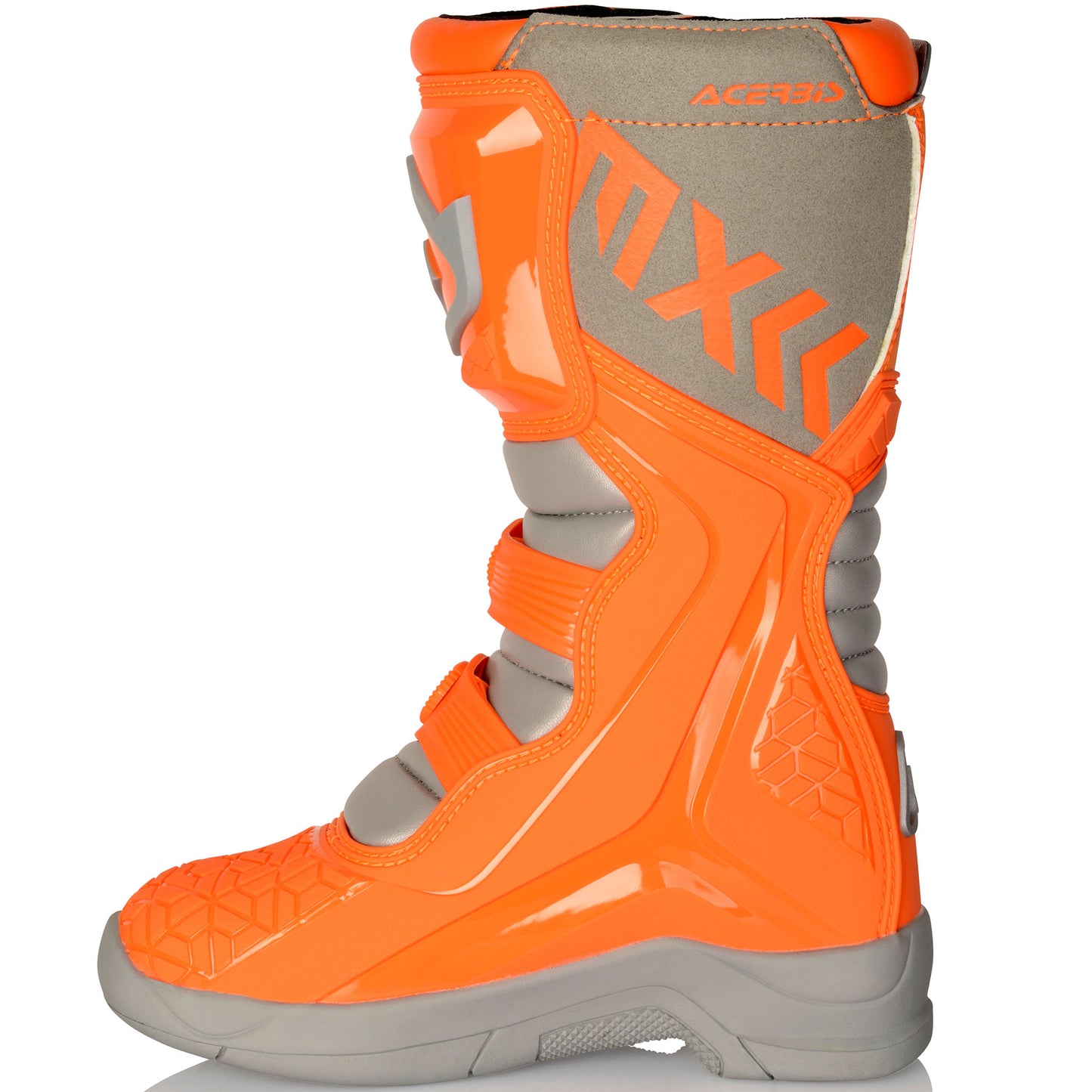 Acerbis Youth X-Team Jr Boots (Orange/Grey)