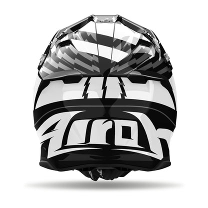 Airoh Twist 3 Thunder Helmet (Black/White Gloss)