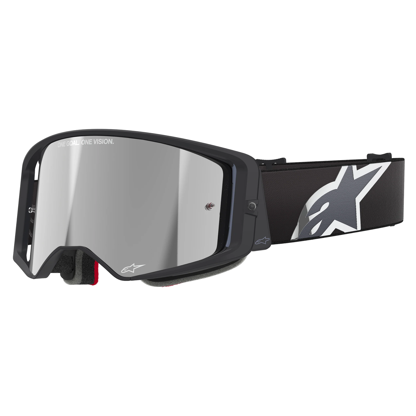 Alpinestars Supertech Corp Goggles Absolute Vision - Black (Mirror Silver Lens)