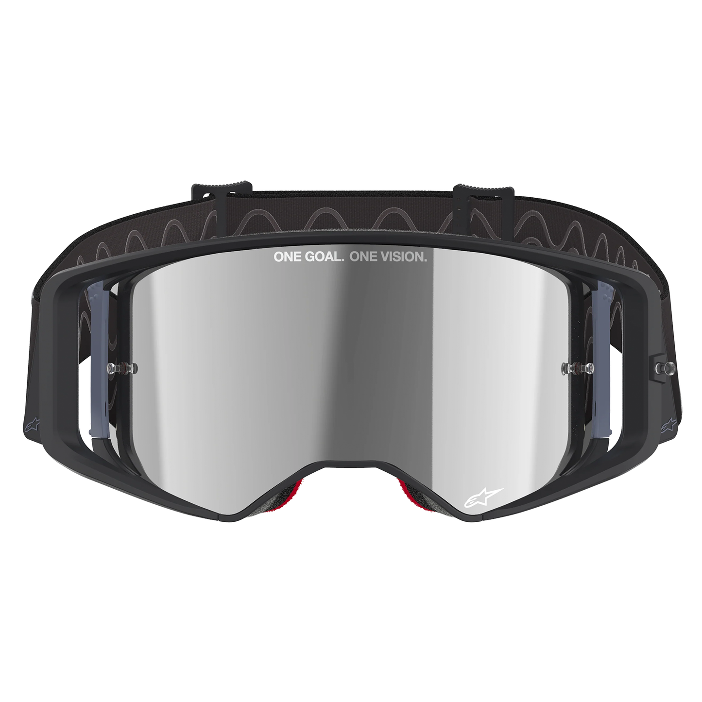 Alpinestars Supertech Corp Goggles Absolute Vision - Black (Mirror Silver Lens)