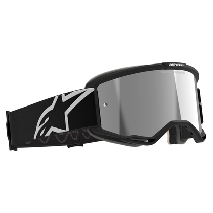 Alpinestars Vision 5 Corp Goggles - Black (Mirror Silver Lens)