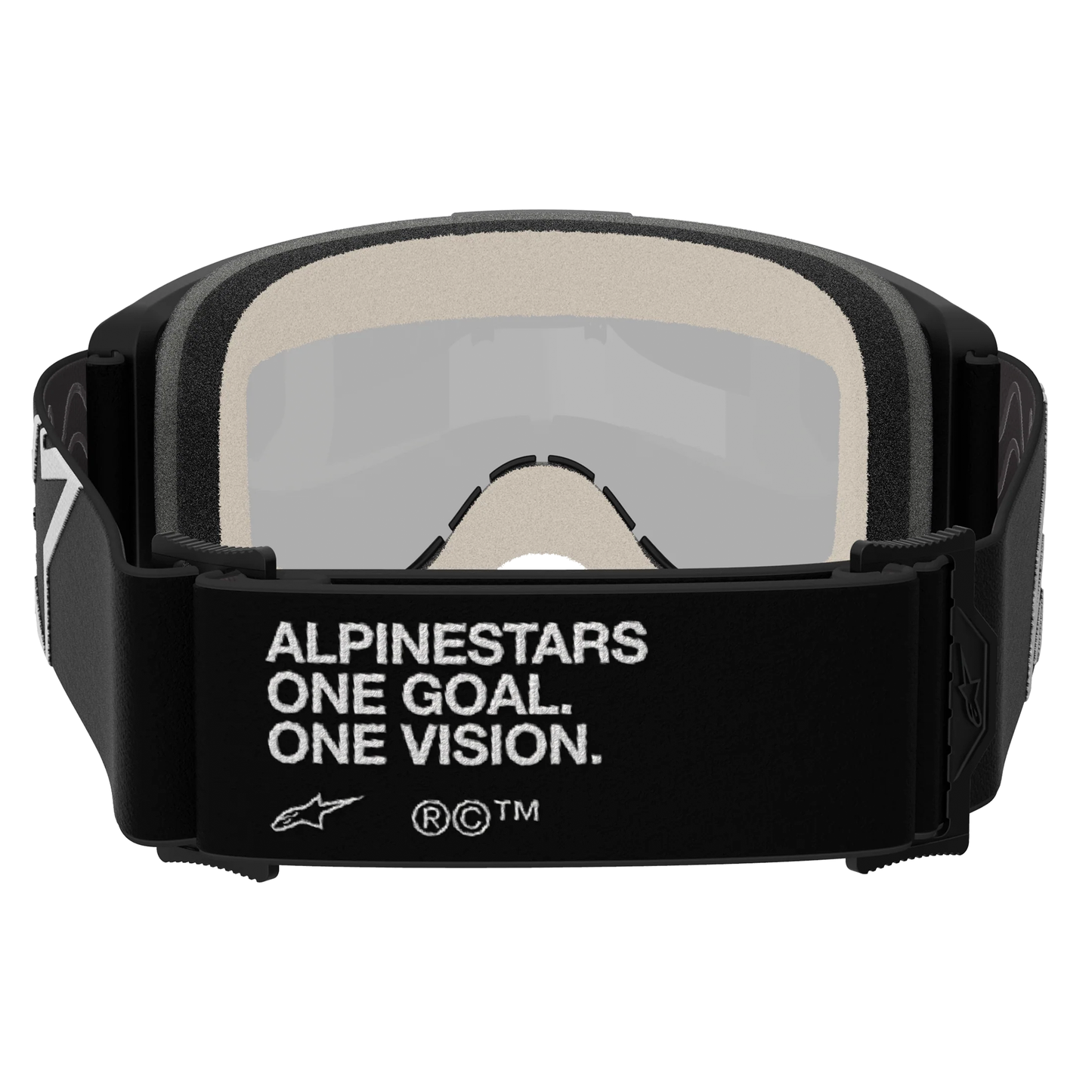 Alpinestars Vision 5 Corp Goggles - Black (Mirror Silver Lens)