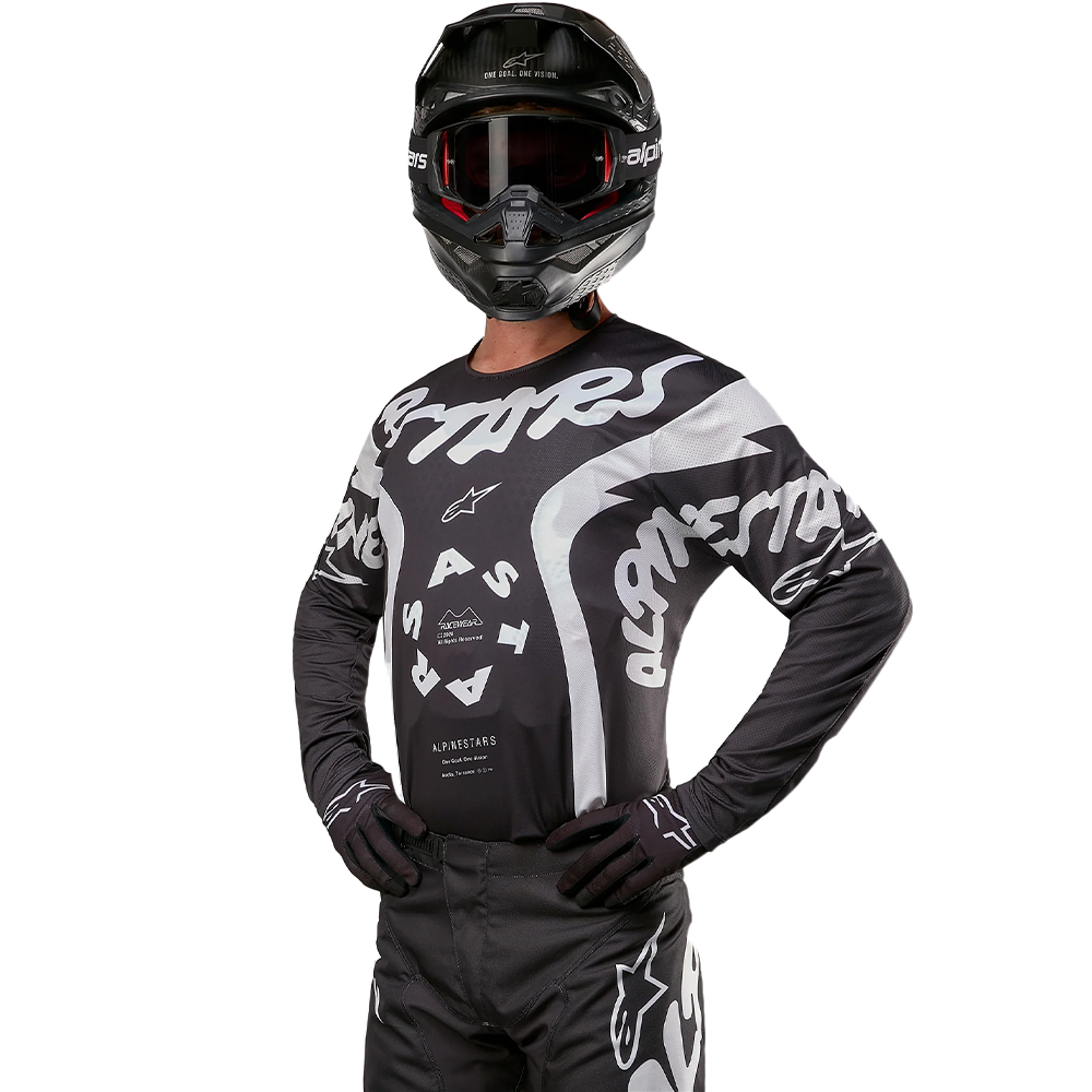 Alpinestars Racer Hana Gear Combo (Black/Black/White)