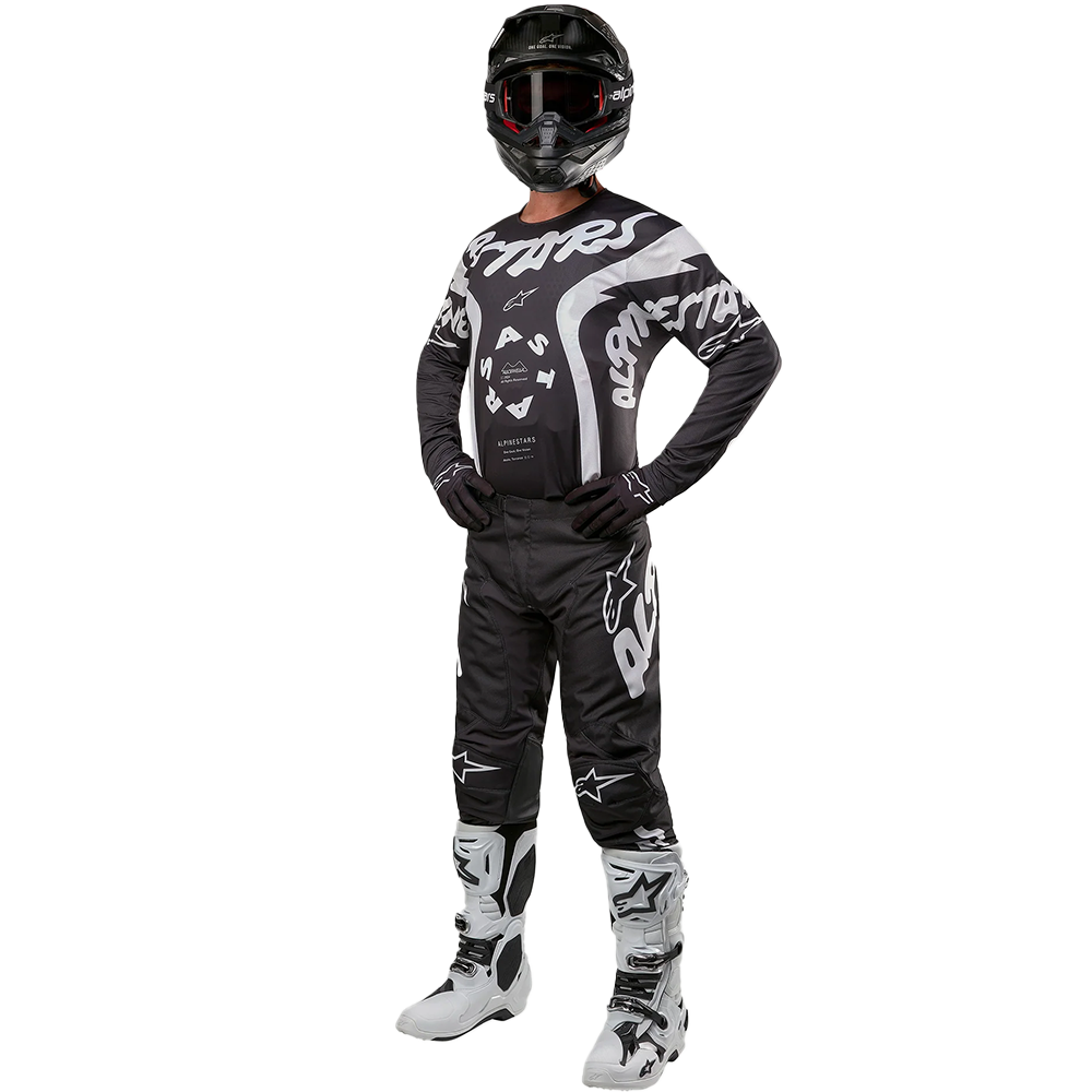 Alpinestars Racer Hana Gear Combo (Black/Black/White)