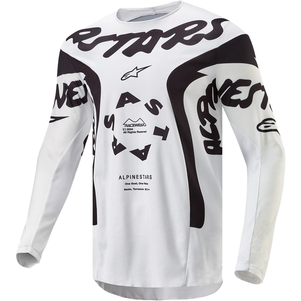 Alpinestars Racer Hana Jersey (White/Black)