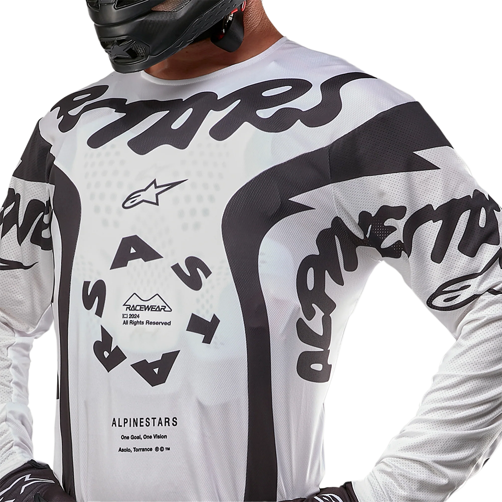 Alpinestars Racer Hana Jersey (White/Black)