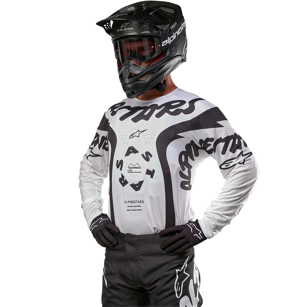 Alpinestars Racer Hana Jersey (White/Black)