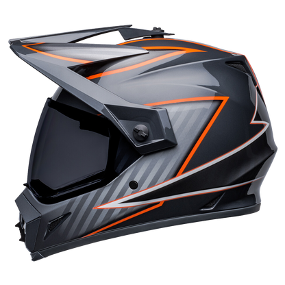Bell MX-9 Adventure MIPS Helmet (Gloss Dalton Black Orange) Clear Visor