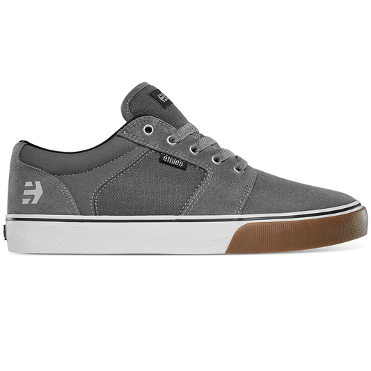 Etnies Barge LS Shoes (Dark Grey/White/Gum)