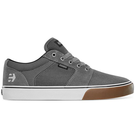 Etnies Barge LS Shoes (Dark Grey/White/Gum)