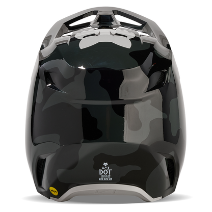 Fox Youth MX24 V1 Bnkr Helmet (Black Camo)
