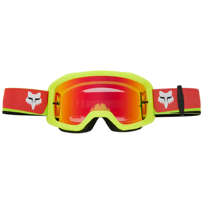 Fox Main II Ballast Goggles - Spark Mirrored Lens (Black/Red)