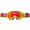 Fox Main II Ballast Goggles - Spark Mirrored Lens (Black/Red)