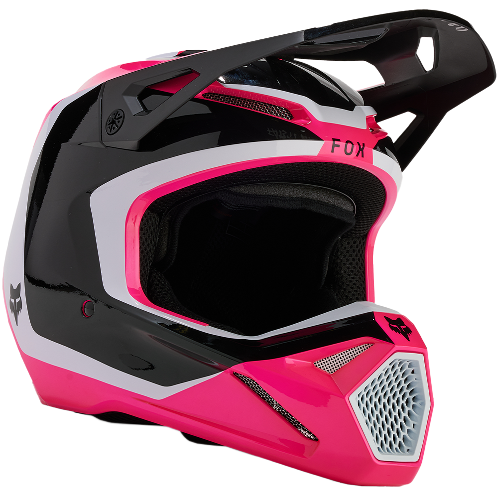 Fox V1 Nitro Helmet (Black/Pink)