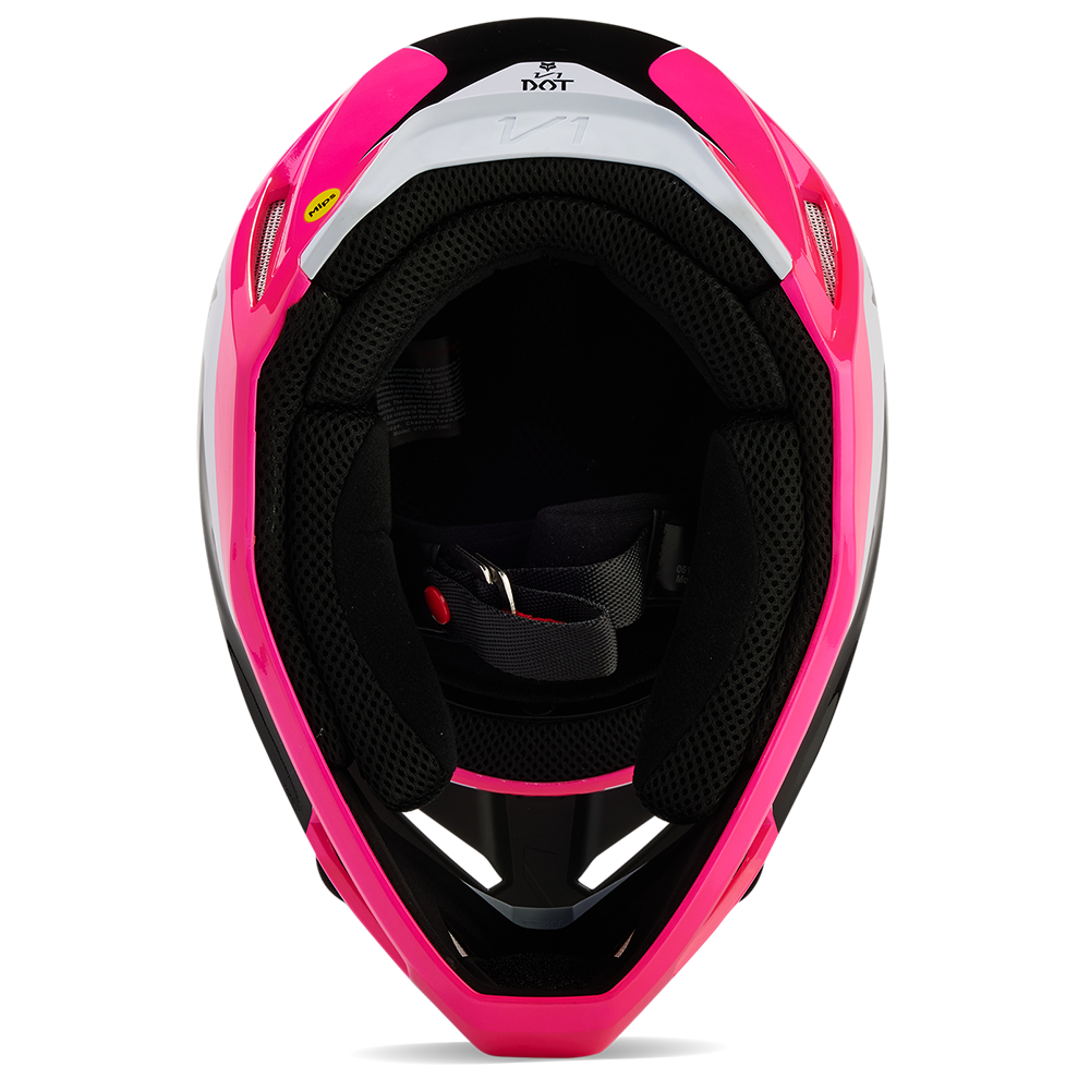 Fox V1 Nitro Helmet (Black/Pink)